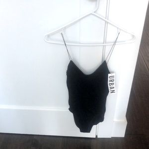 Body Suit from urban outfitters black